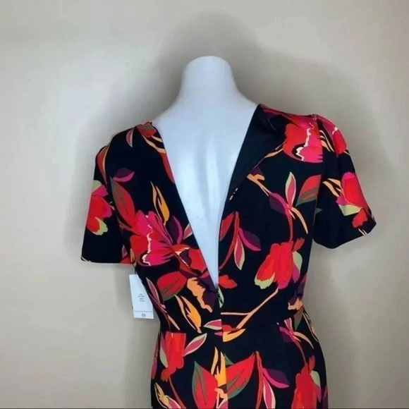 Julia Jordan printed side Twist dress - Picture 6 of 16